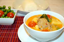 thai roasted duck in red curry